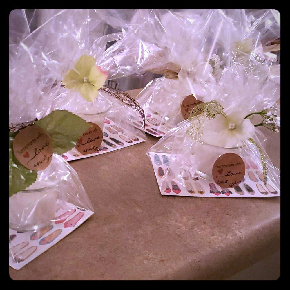 Candle Gift bag for Parties (set of 5)